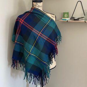 Vintage Ralph Lauren blanket scarf
